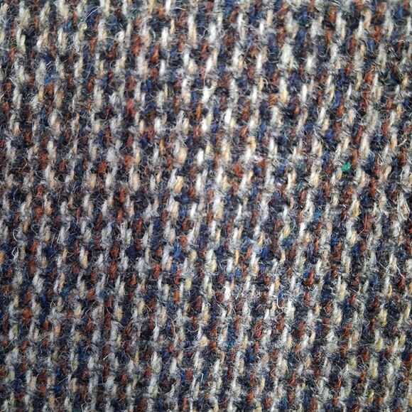 Vtg Harris Tweed Blazer Hand Woven Scottish Wool Measurements In Description USA - Picture 5 of 6